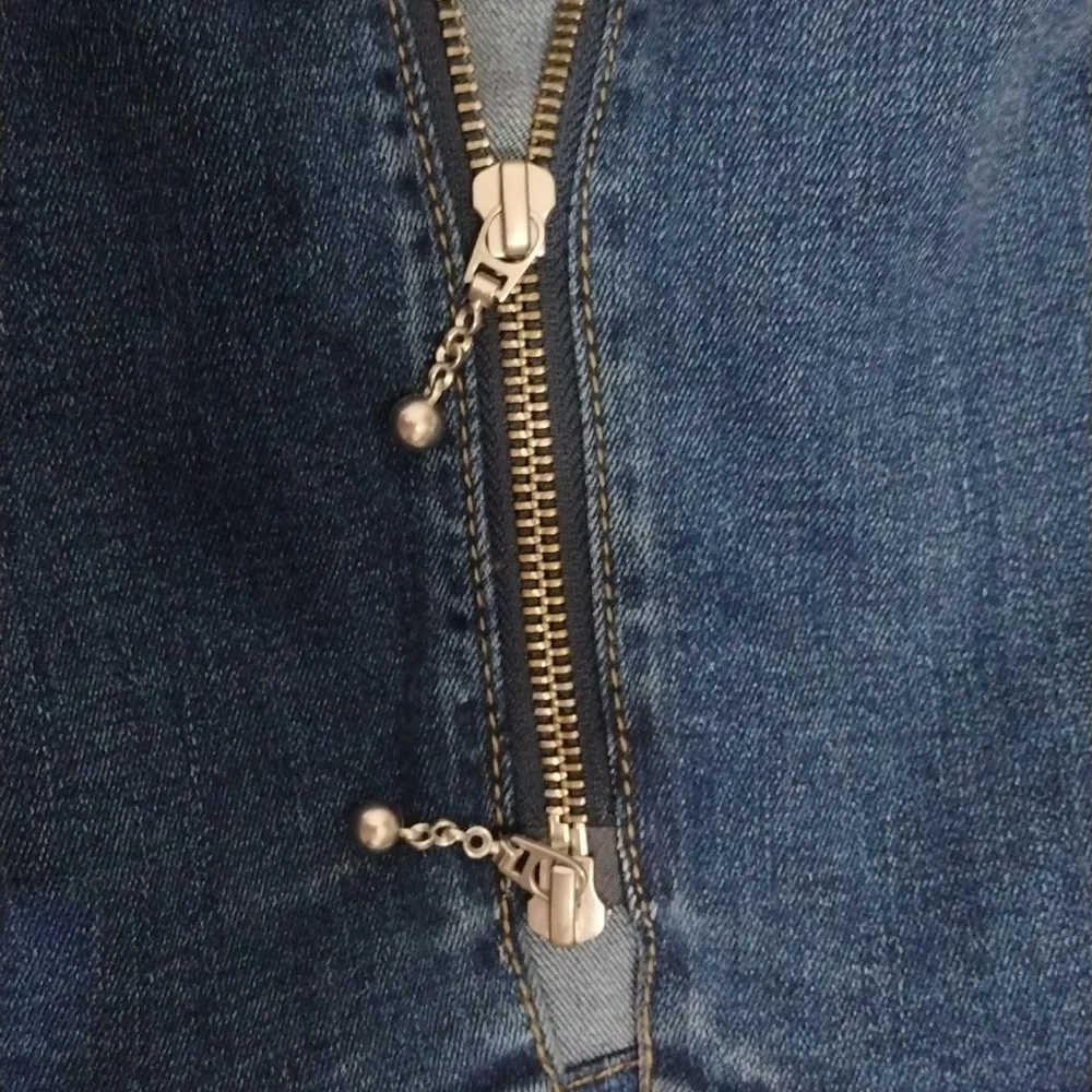 Current/Elliott High Waist Hip-Fitted Pencil Denim Skirt Waist 23 Full Zip Sexy